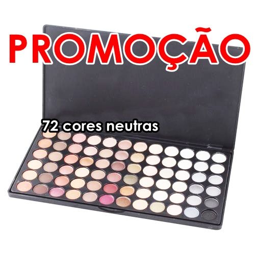 Paleta 72 cores Neutras